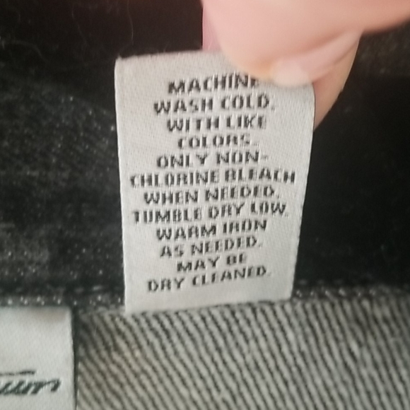 Chico's Platinum Black Denim Jacket - Picture 7 of 10